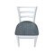 International Concepts Set of Two Emily Side Chair, White/Heather Gray C05-617P - alternate 5